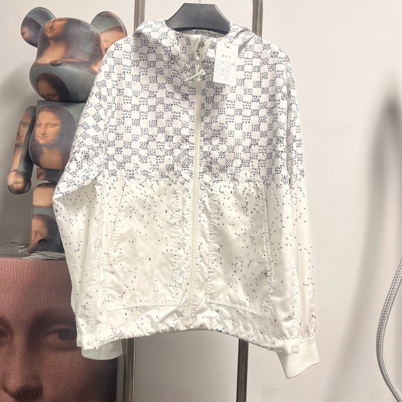99新 LouisVuitton/路易威登 千纸鹤冲锋衣 I0418 46码 Y64 X58