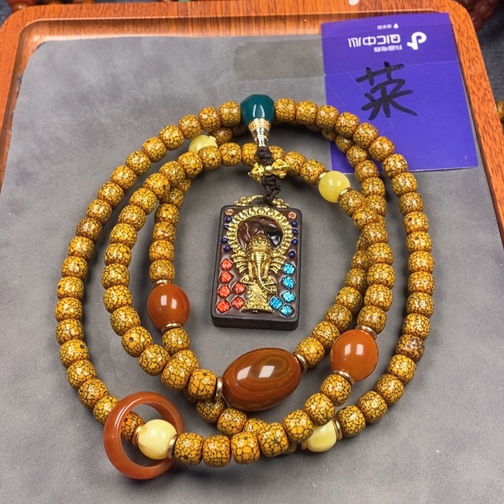 星月菩提吊坠星月