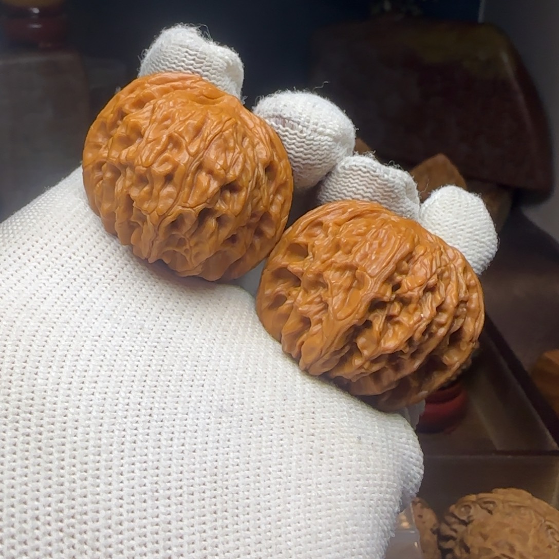 桃核把件磨盘（全品）