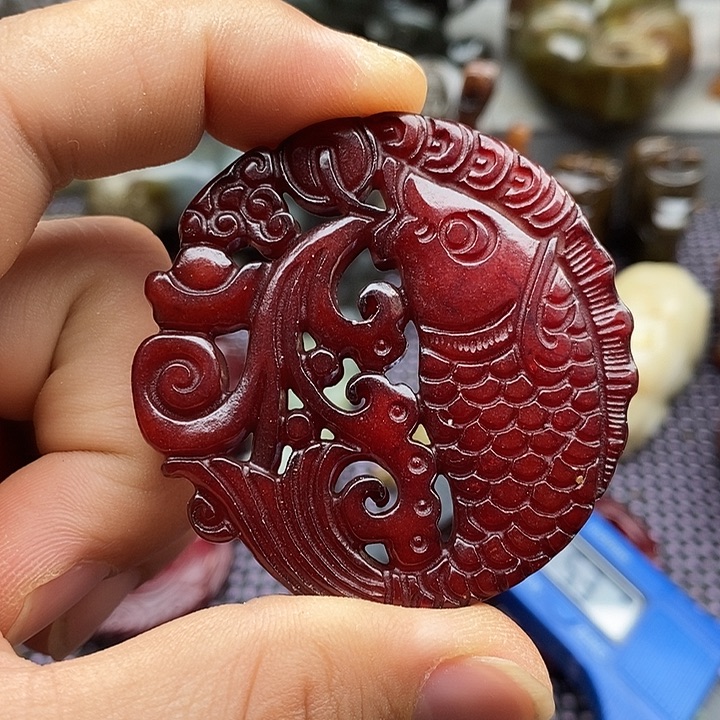 未镶嵌蛇纹石玉颈饰