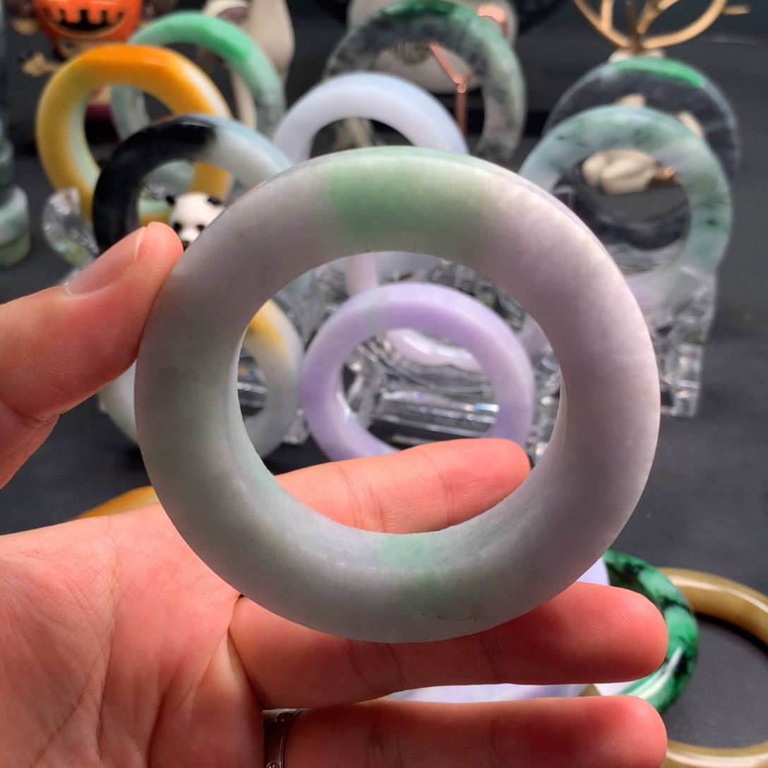 定制翡翠翡翠手镯未镶嵌