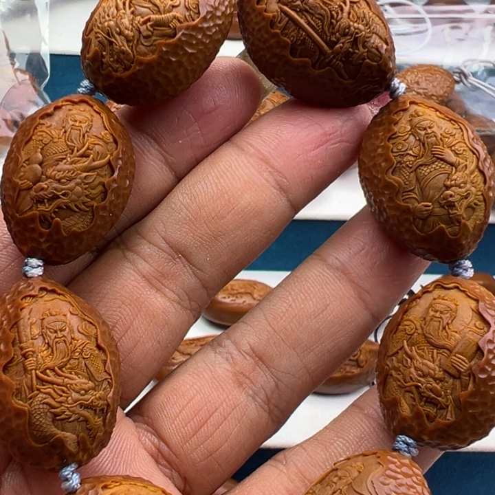 橄榄核手串/手链2.2关羽