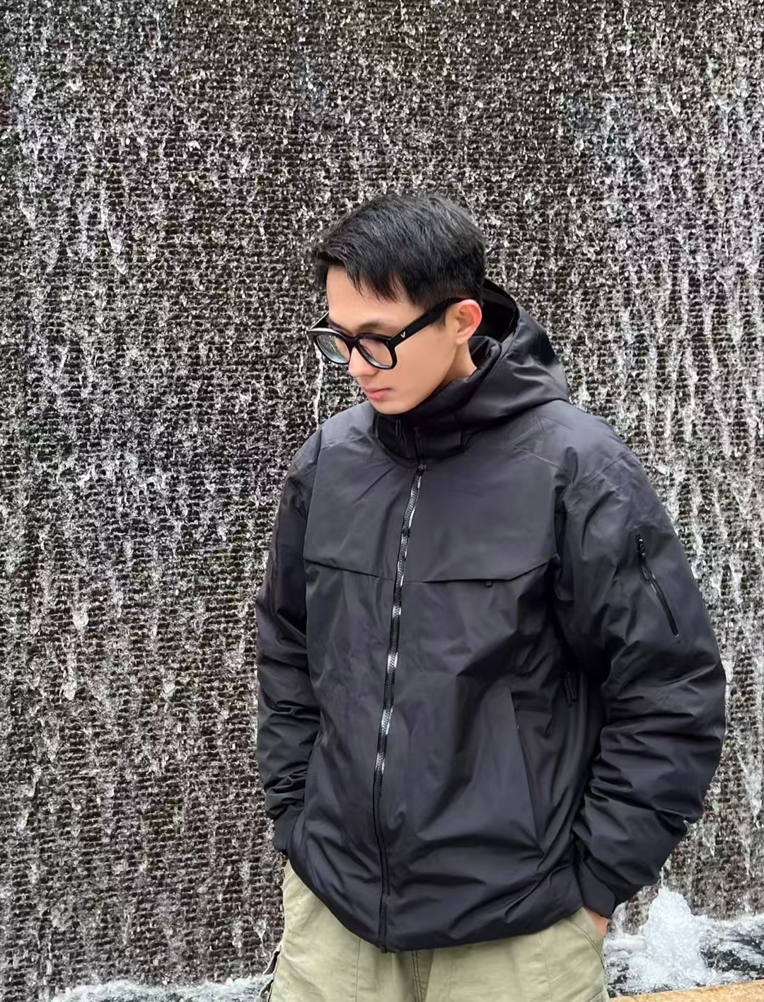 （鸟神专属）大麦菜-户外防水防风防摩擦防寒连帽羽绒服 16