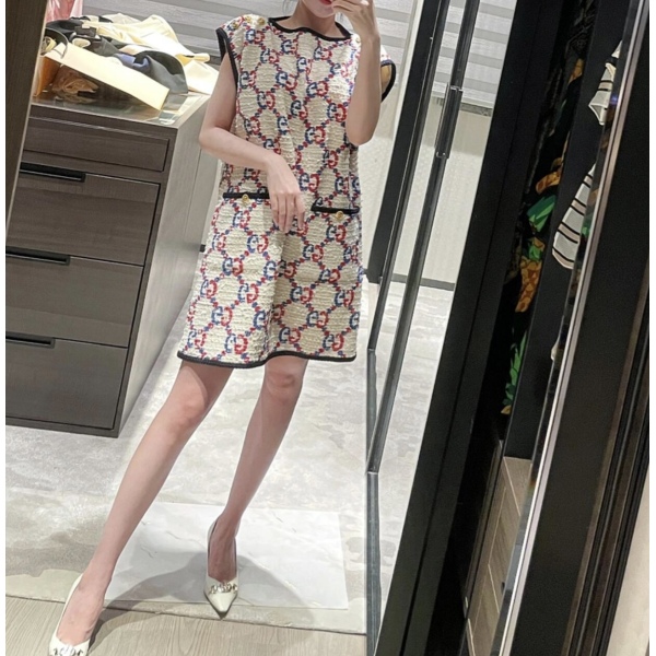 妃鱼/古驰/棉/连衣裙/95新/凡1/29