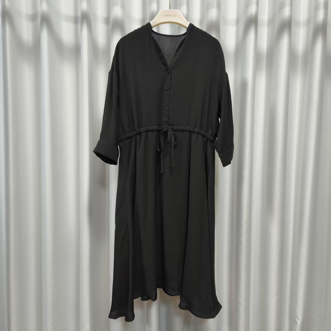 【德M】Z295  女装时尚气质连衣裙黑色G53712153240290202