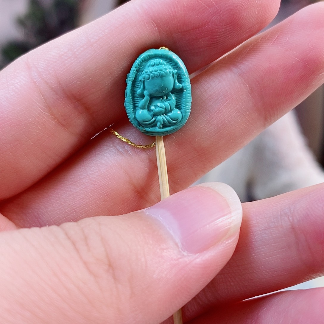 未镶嵌绿松石珠宝奇石