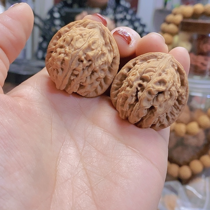 【闪购商品】文玩核桃把件35山神庙