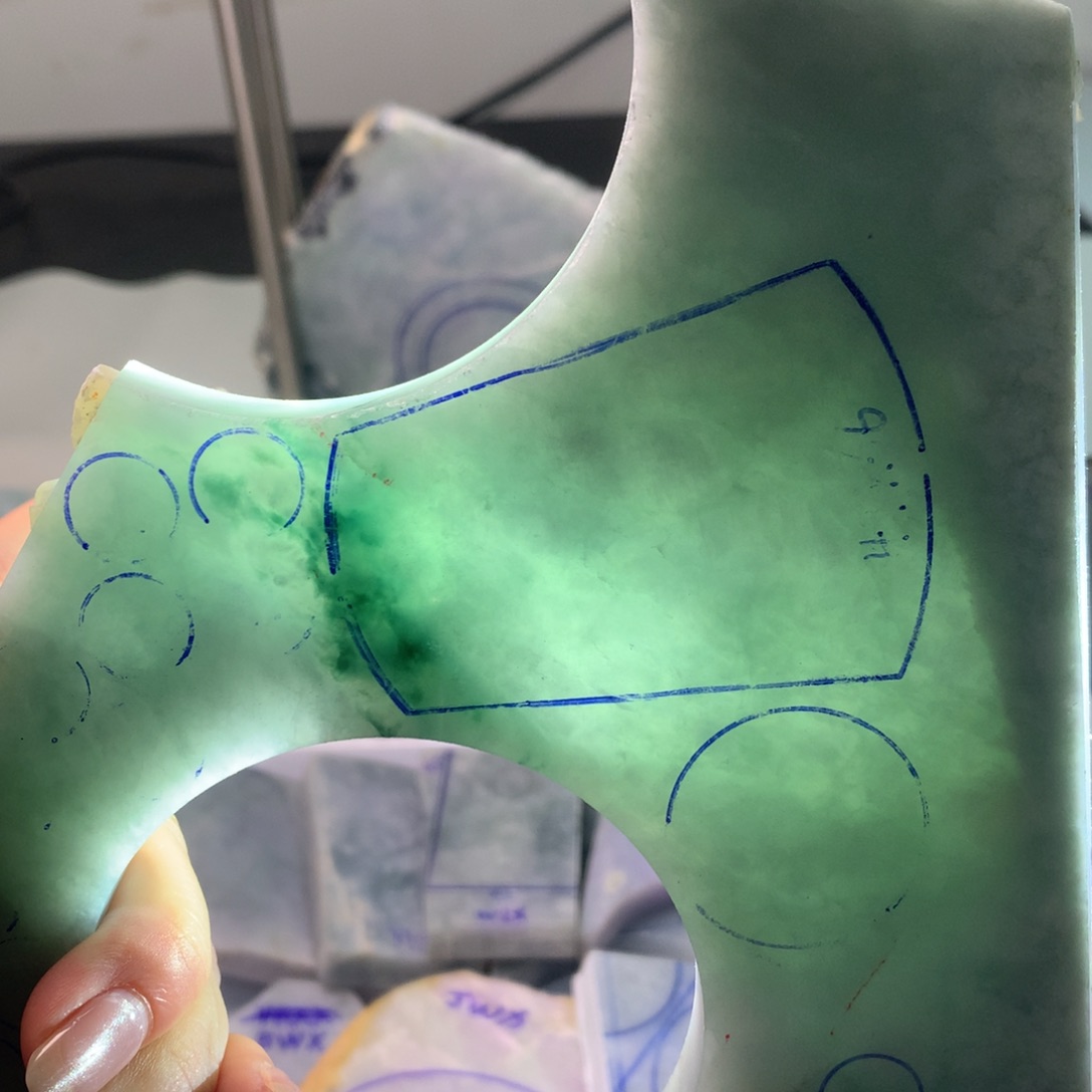 定制翡翠未镶嵌翡翠裸石