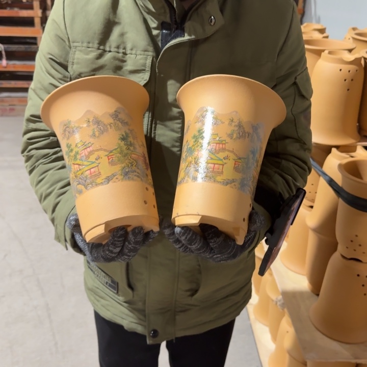 花盆紫砂破损补发