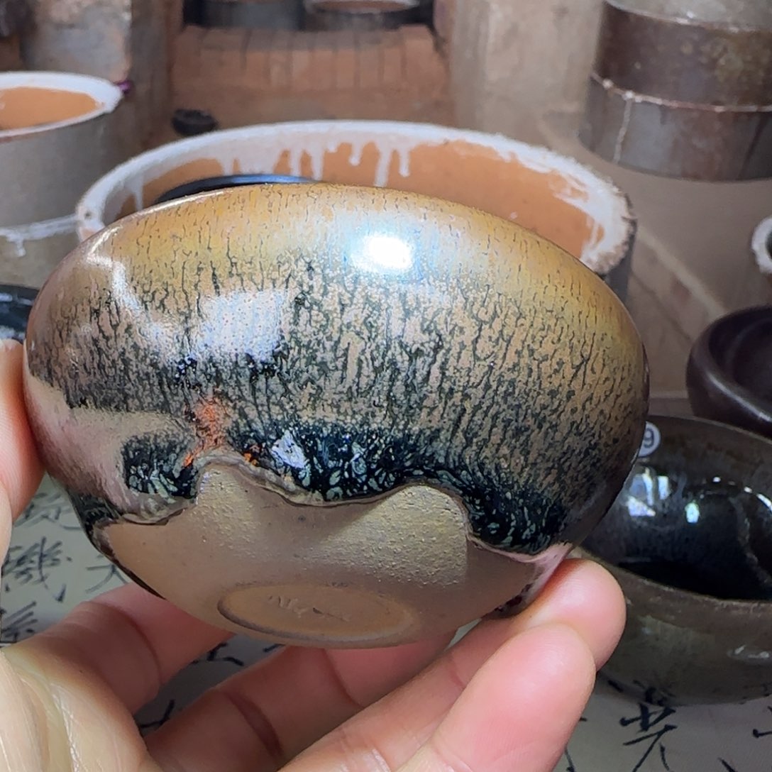 茶盏29 行云龙窑柴烧