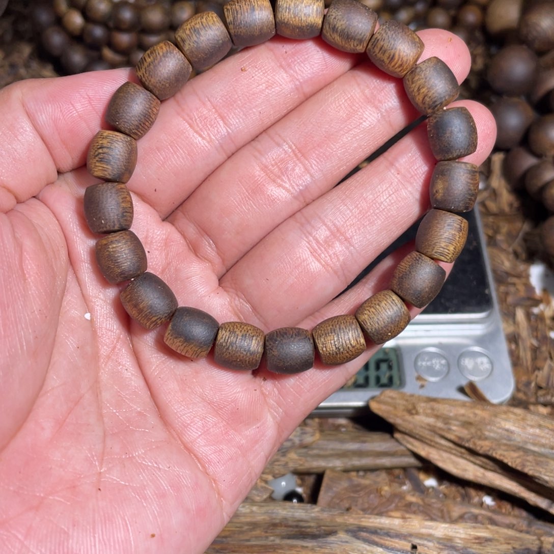 手串沉香奇楠沉香手串单圈