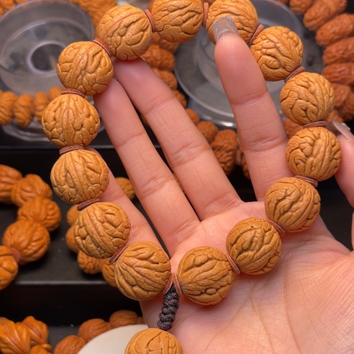 桃核手串小***y20尺寸龙珠（20号链接）