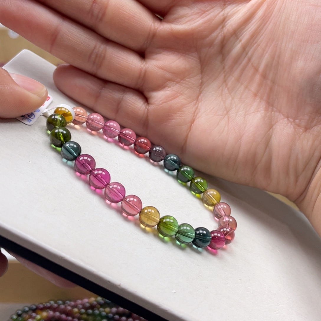 碧玺手串未镶嵌7mmmmmmmmmmmmmmmmmmmm