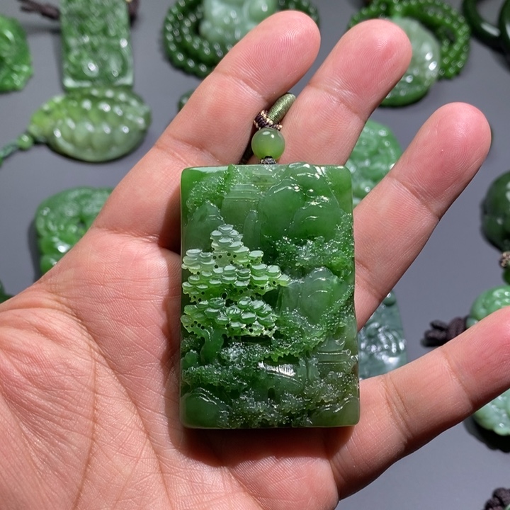 和田玉挂件未镶嵌