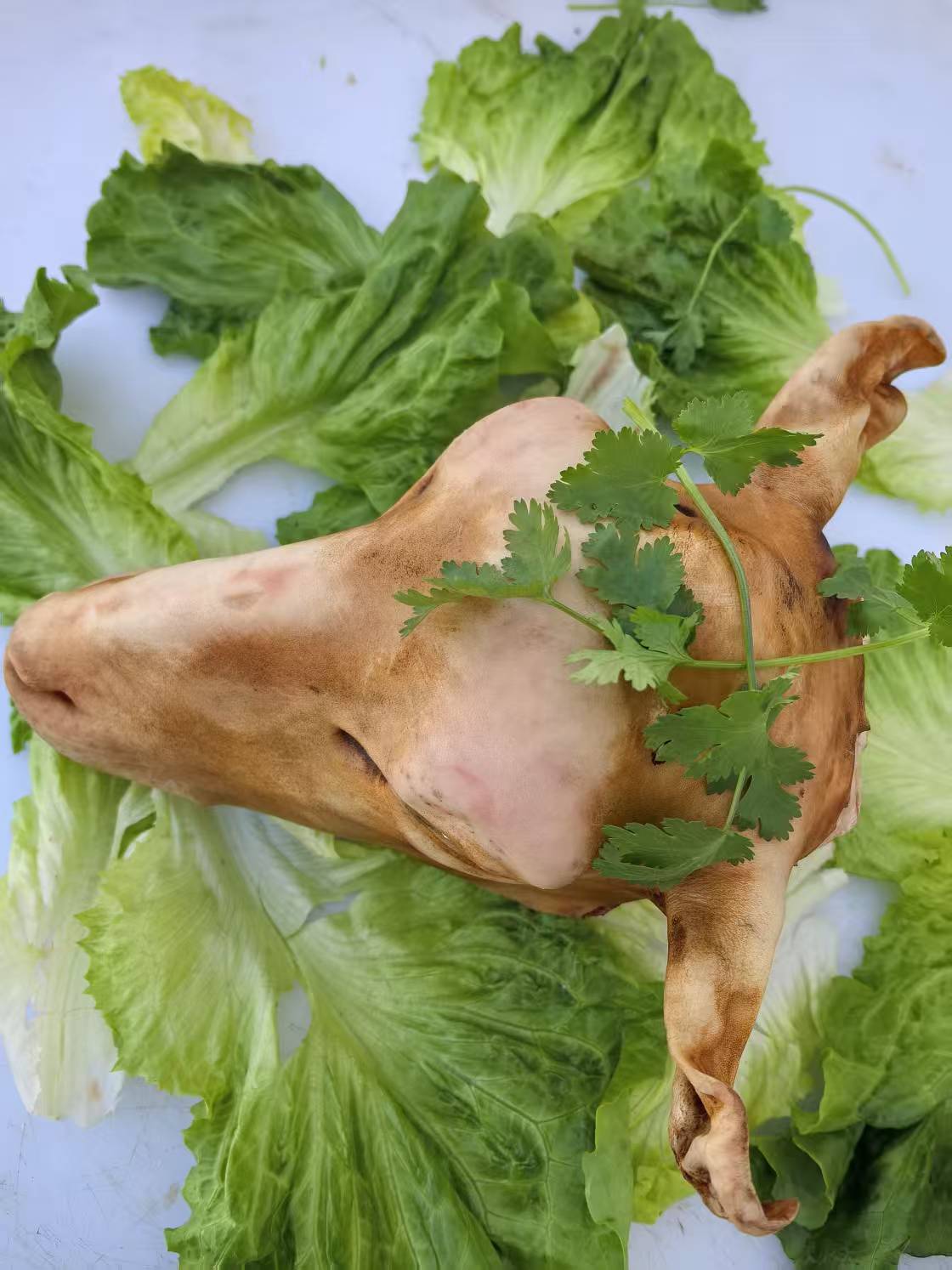 羊头纯手工火烤  （以实物为准）