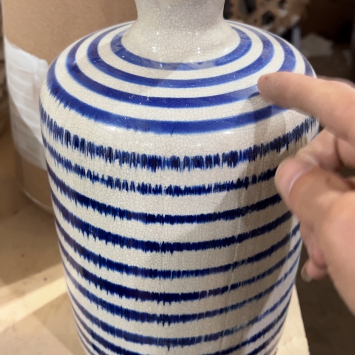 陶瓷花瓶摆件外贸出口微瑕捡漏