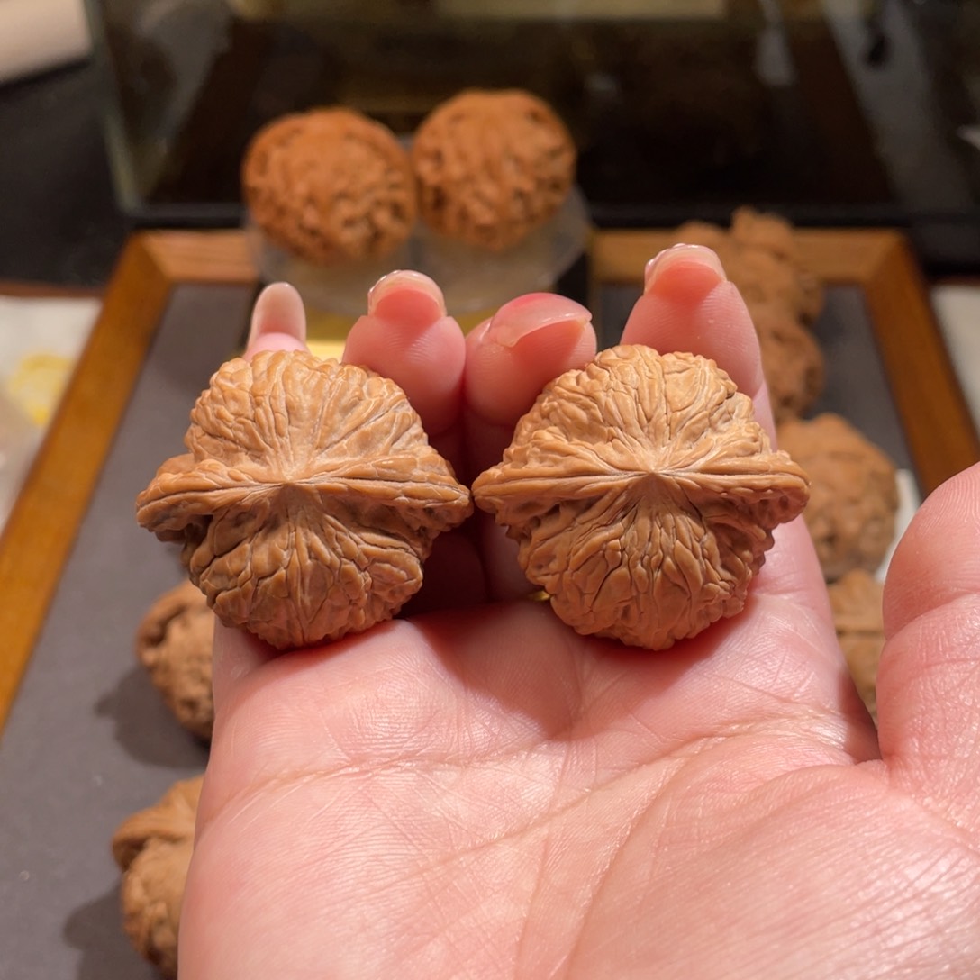 文玩核桃吊坠38磨盘