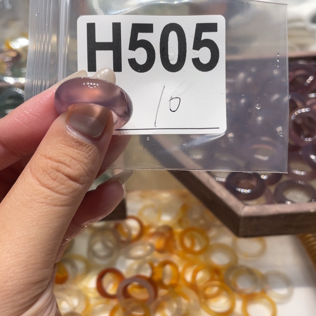 玛瑙/玉髓未镶嵌戒指505