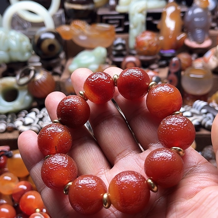 玛瑙/玉髓车挂未镶嵌