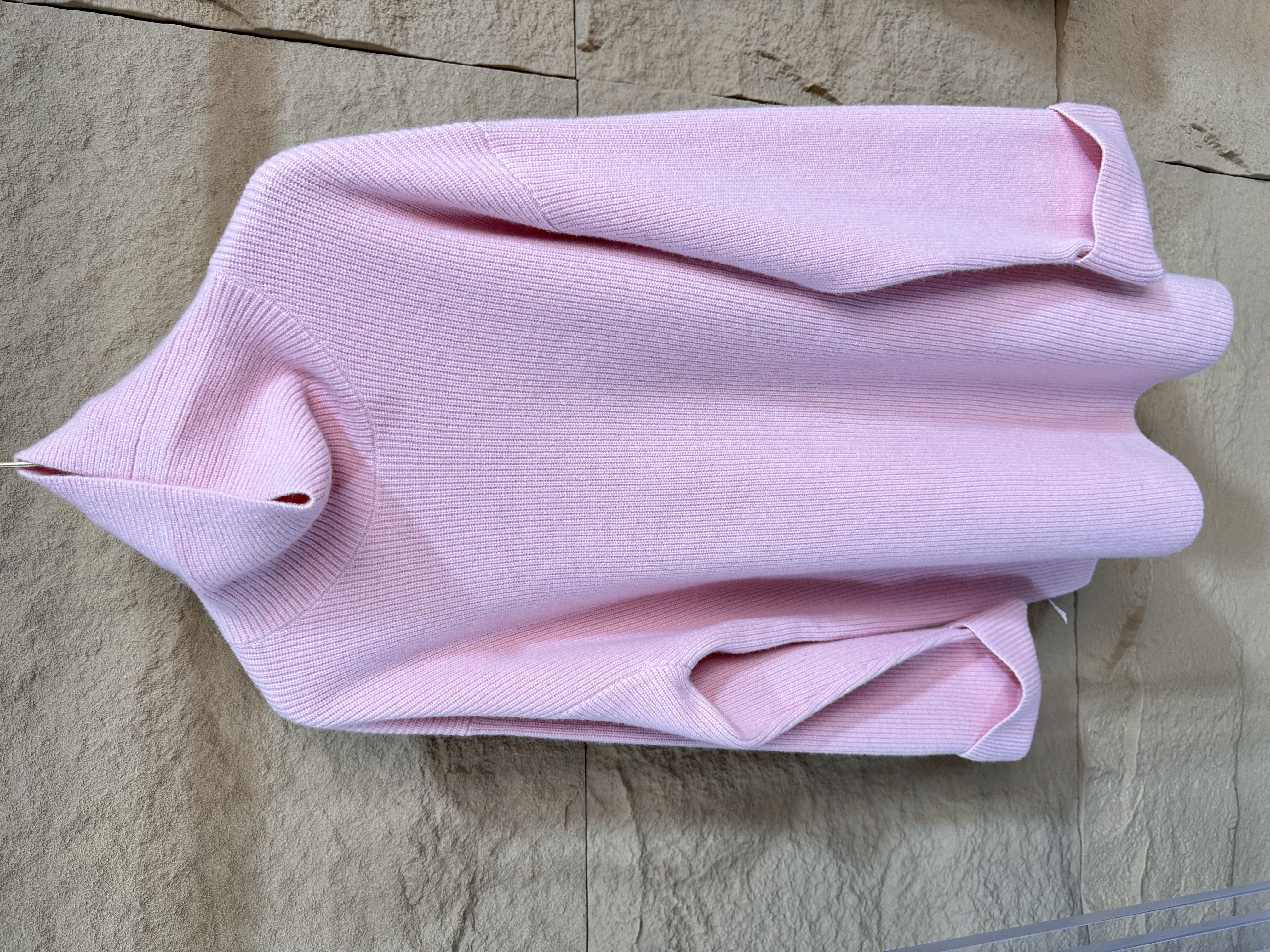 高领针织套头翻袖纯色女装宽松常规款女士羊毛衫