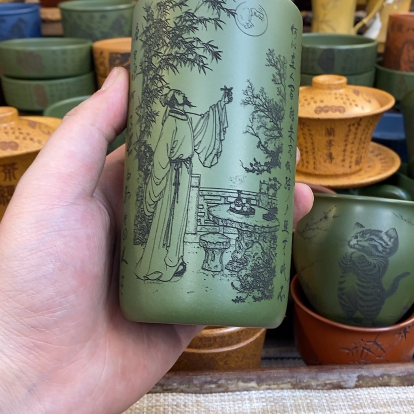 【闪购商品】紫砂杯子宜兴全手工紫砂杯