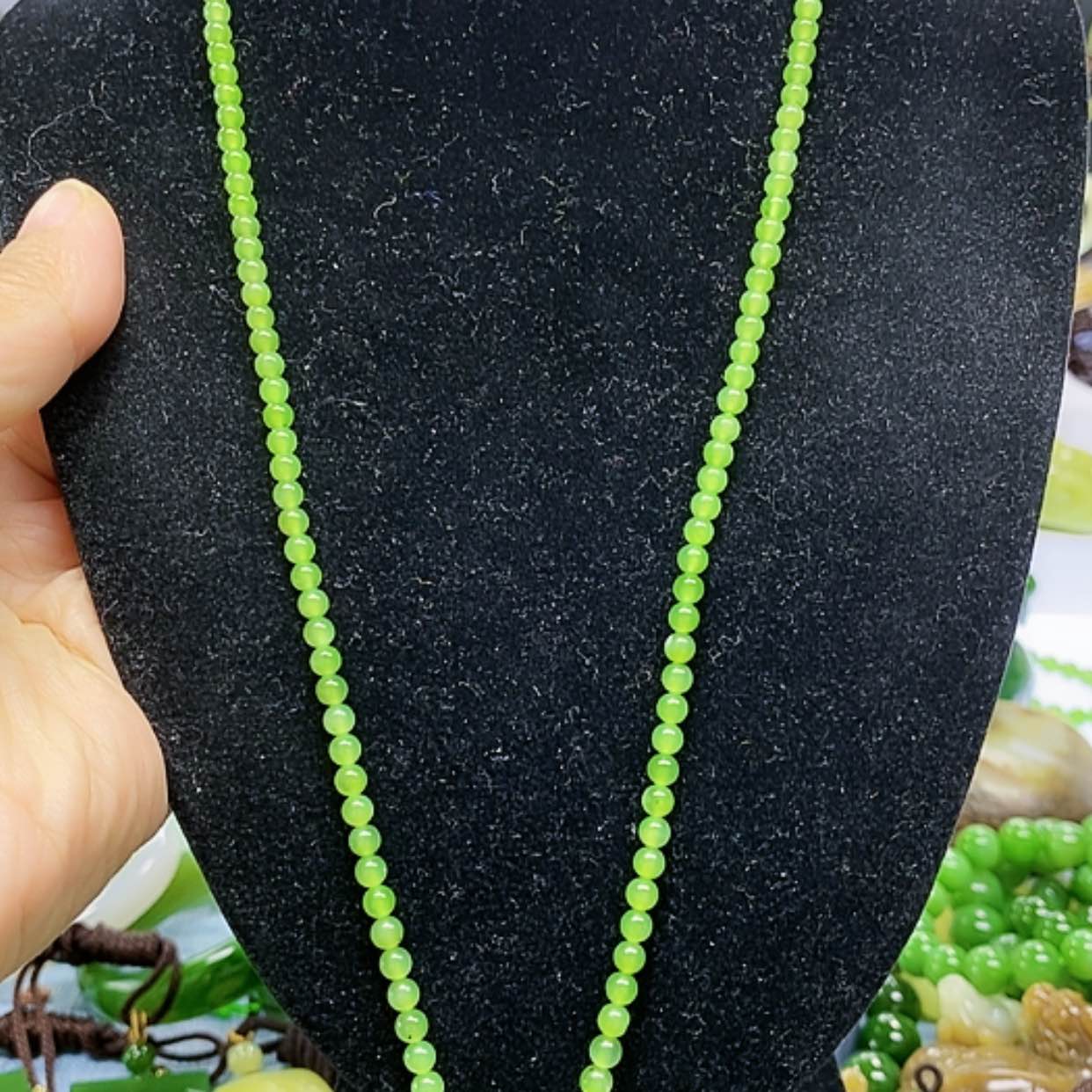 【闪购商品】和田玉（碧玉）未镶嵌挂件