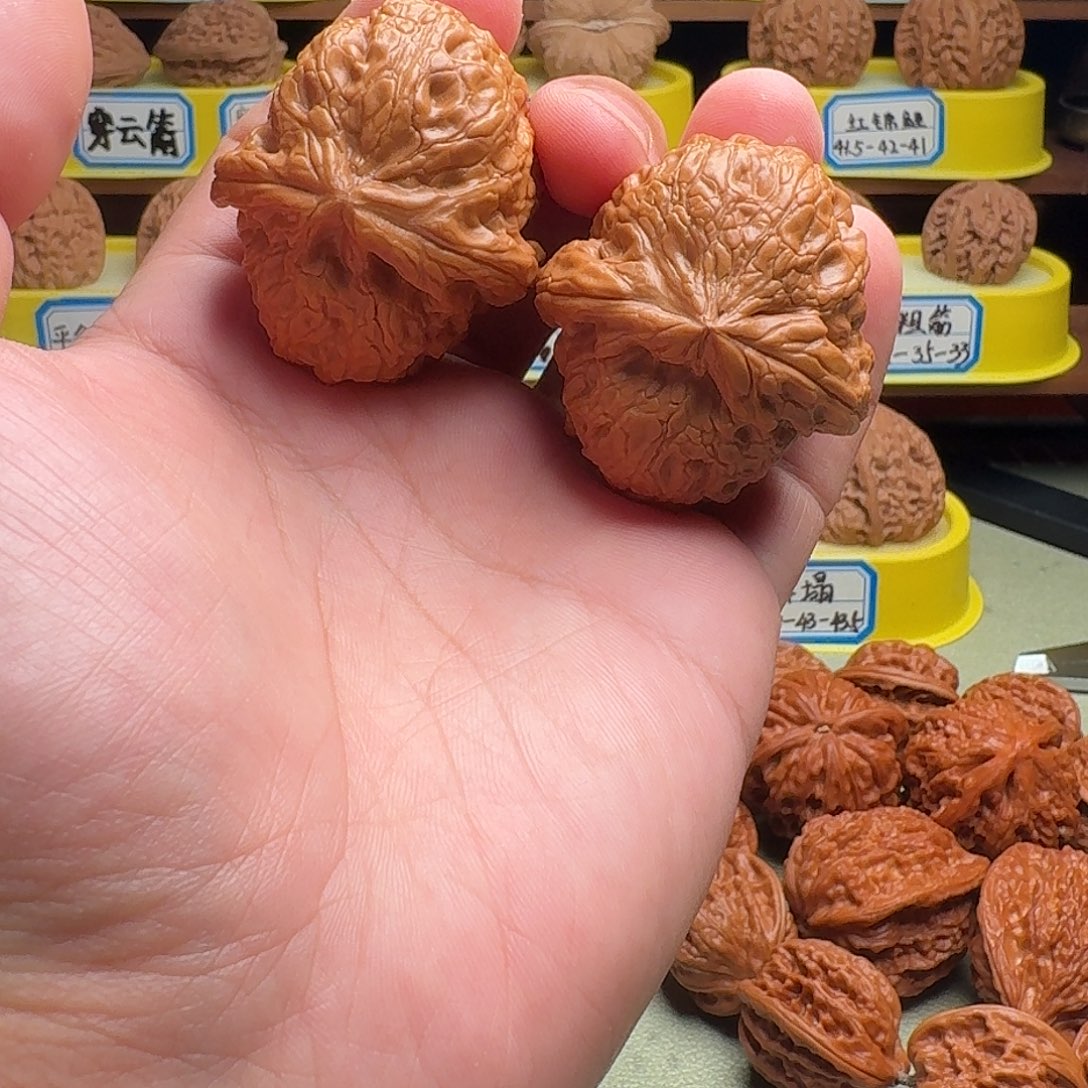 吊坠文玩核桃驴打滚39.5全品打完底了