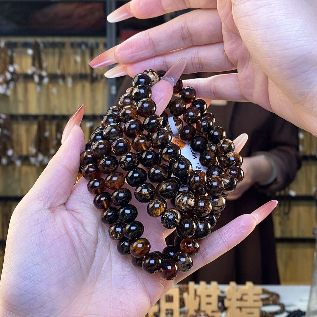 琥珀裸石未镶嵌Y***910m花珀