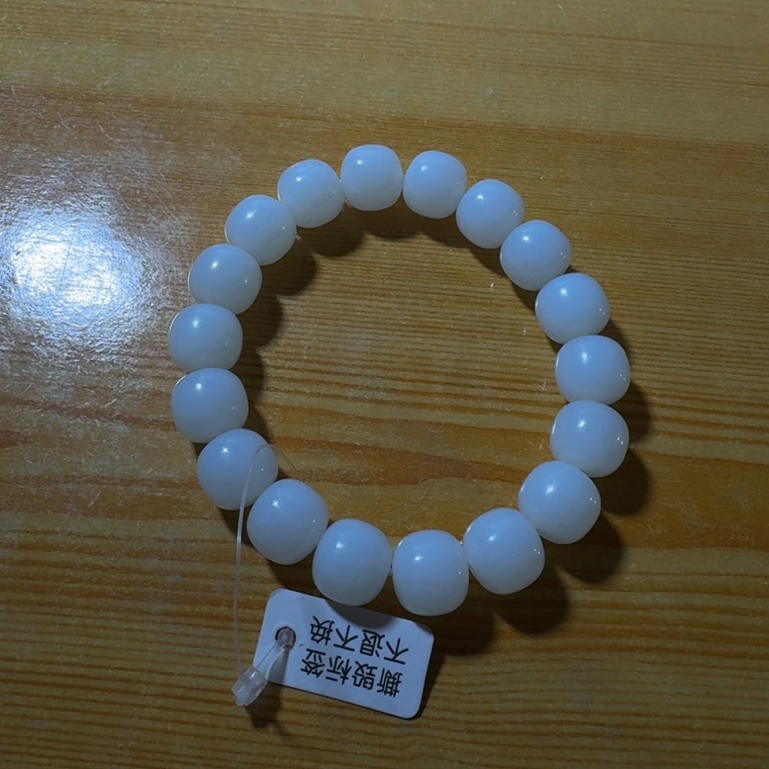 和田玉手串未镶嵌适****调