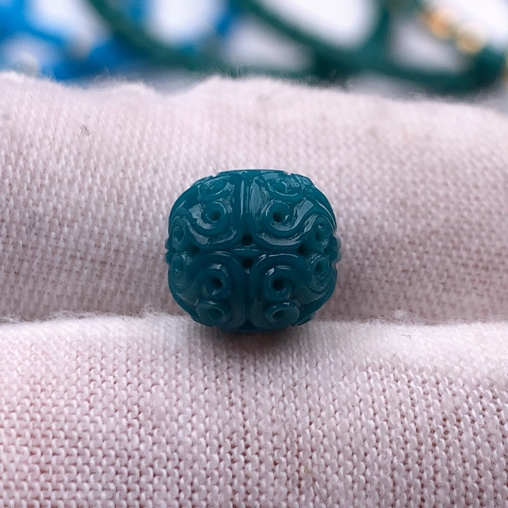 绿松石车挂未镶嵌