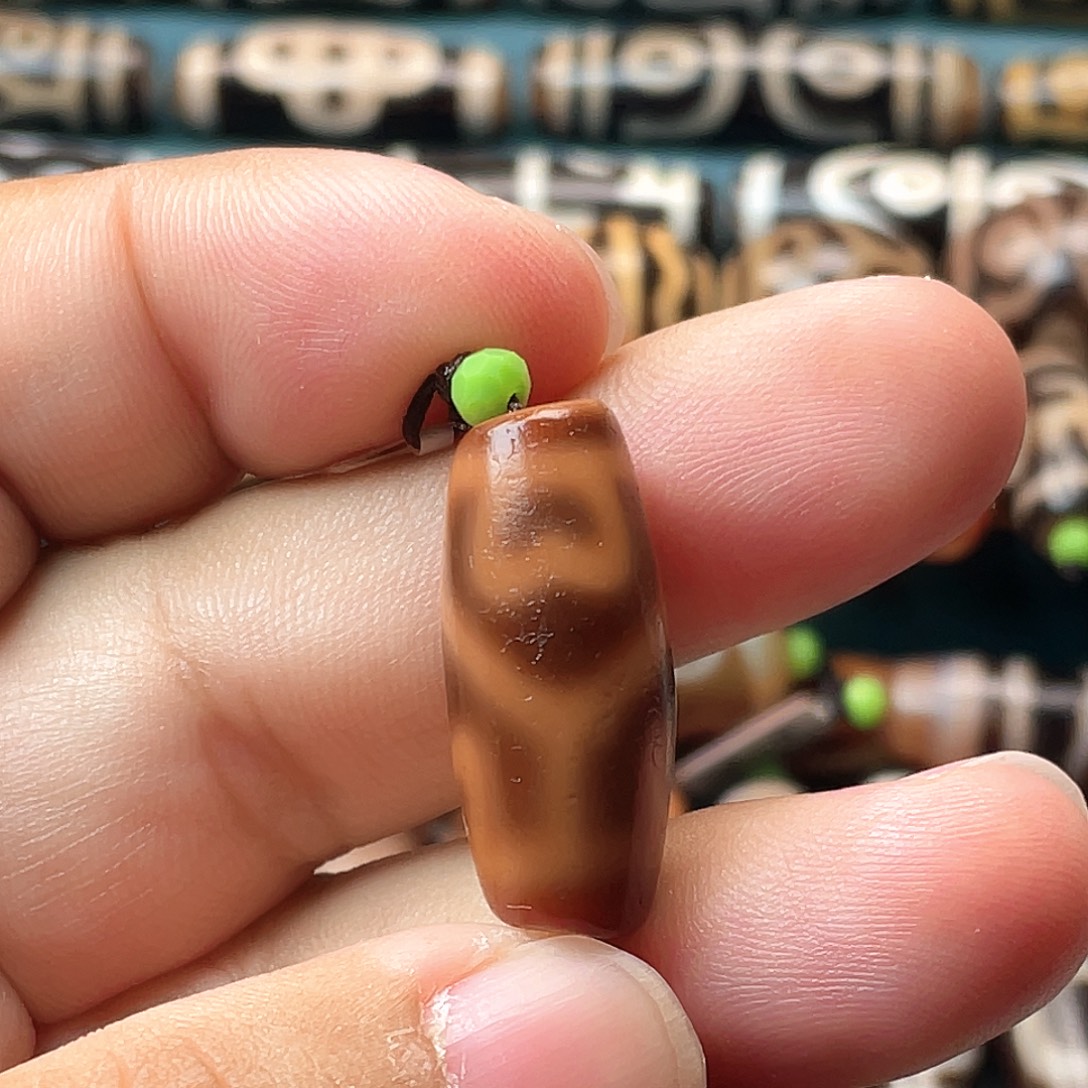 玛瑙/玉髓合金耳饰小卢龟甲莲心