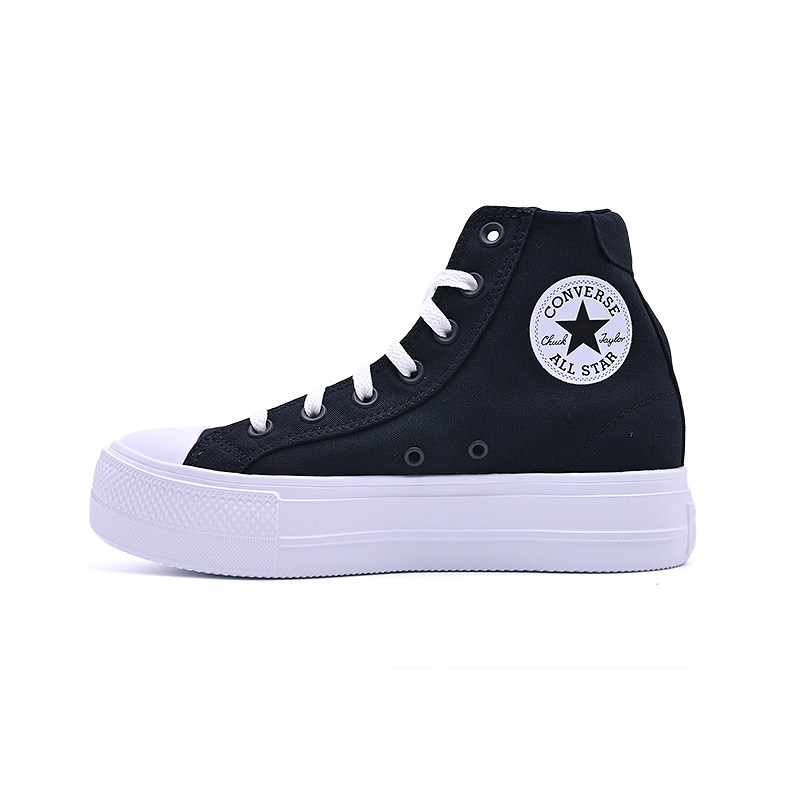 Converse匡威CT SNL女士高帮休闲板鞋黑色百搭厚底帆布鞋A19292C