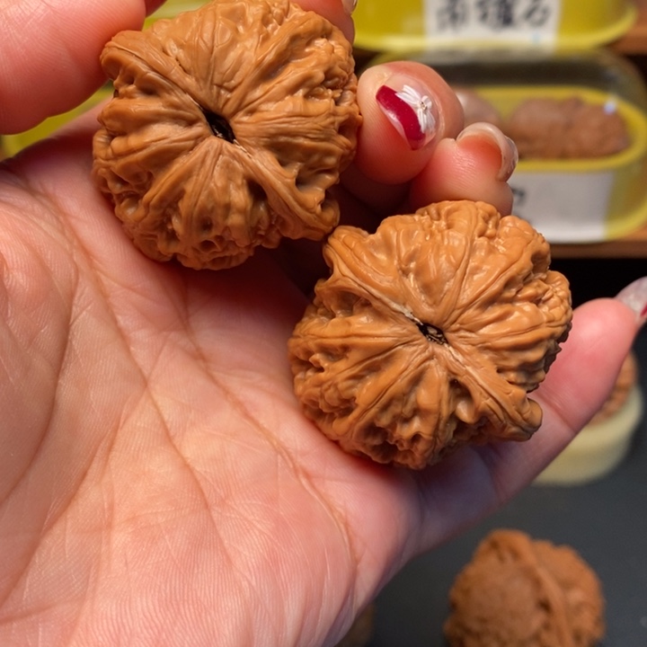 钓****吊坠文玩核桃41全品元宝