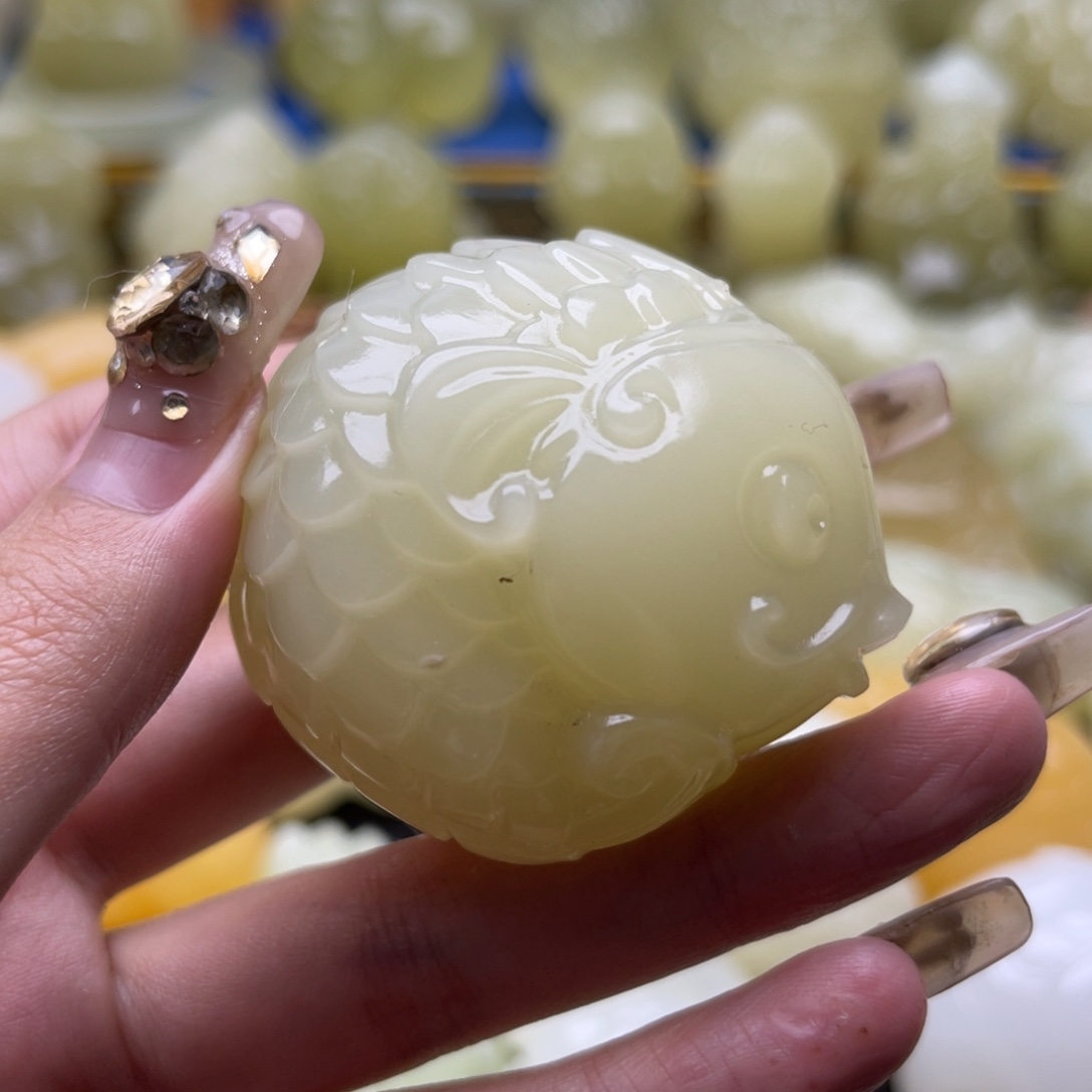 用***3玉天然桌面摆放摆件