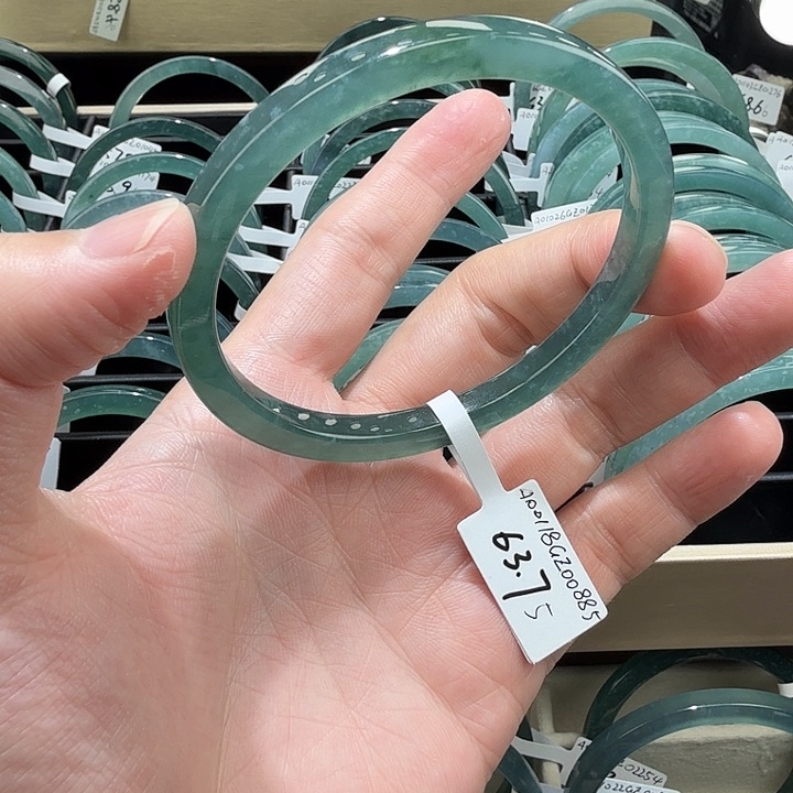 翡翠戒指未镶嵌胖**胖63.75