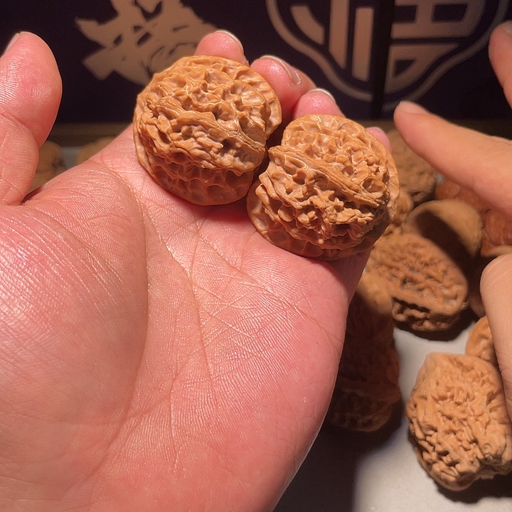 培***ǐ把件核桃39苹果园全品