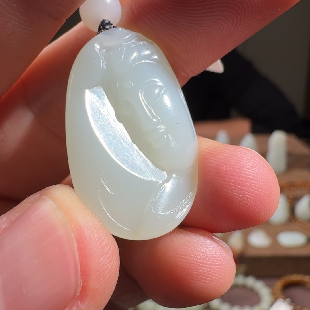 和田玉挂件未镶嵌