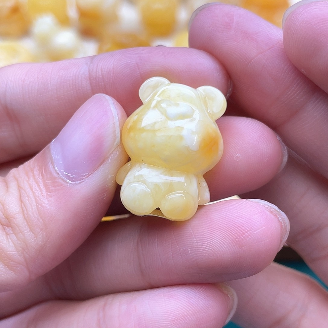 未镶嵌琥珀裸石蜜蜡