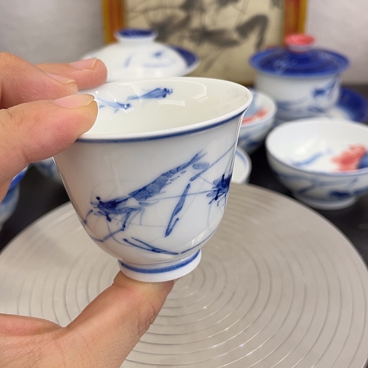 ****生手工是画画陶瓷作品