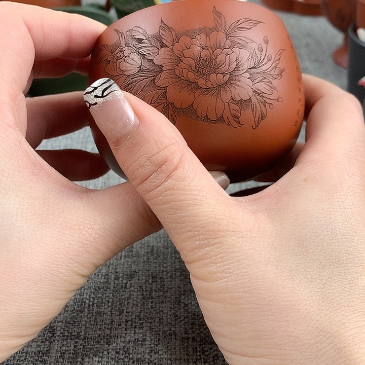 紫砂茶杯高端主人杯