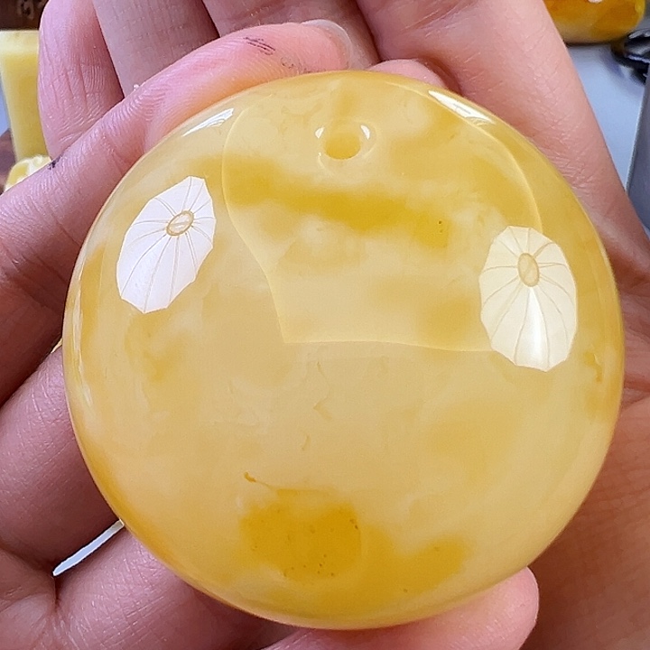 蜜蜡颈饰未镶嵌蜜蜡