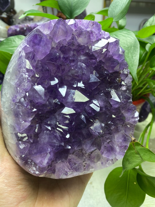 天然紫水晶 居家办公摆件
