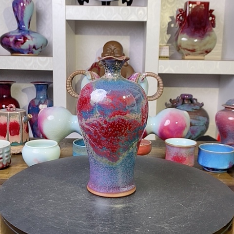 摆件禹州神后钧瓷原产地~