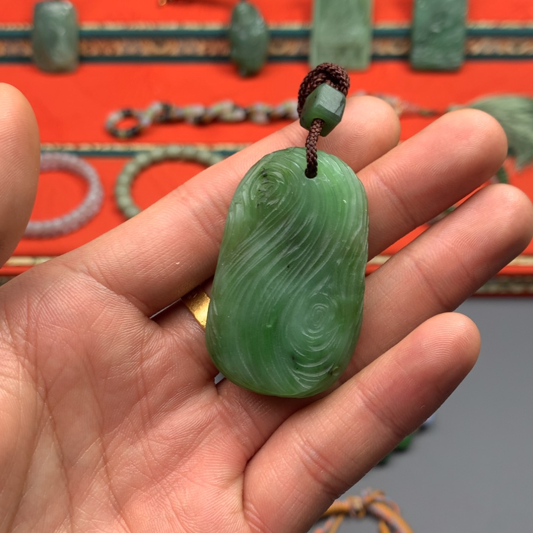 和田玉（糖玉）颈饰未镶嵌?**?