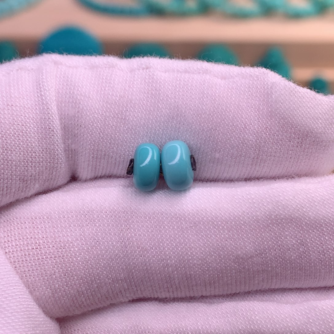 绿松石配珠卡6.8未镶嵌