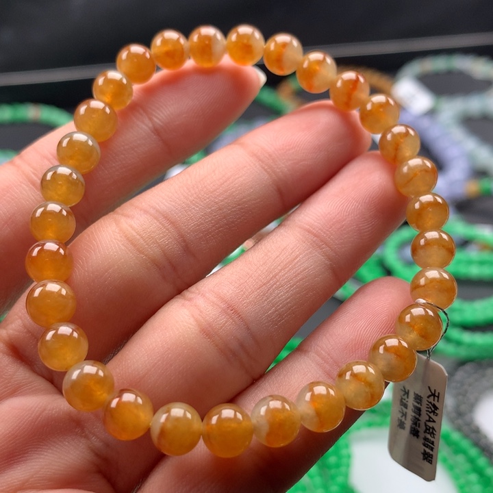 翡翠手镯未镶嵌卡