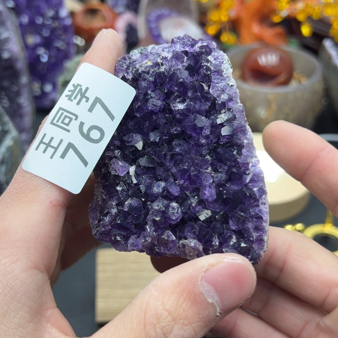 紫晶水晶摆件未镶嵌767