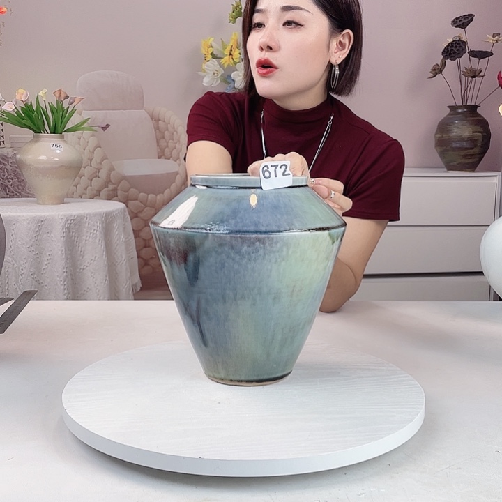 摆件微瑕672 景德镇陶瓷艺术精品