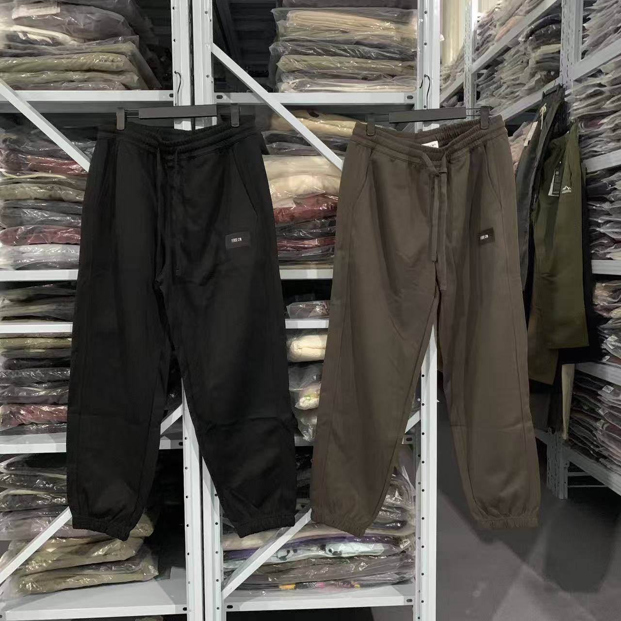 双色男女同款休闲裤A472