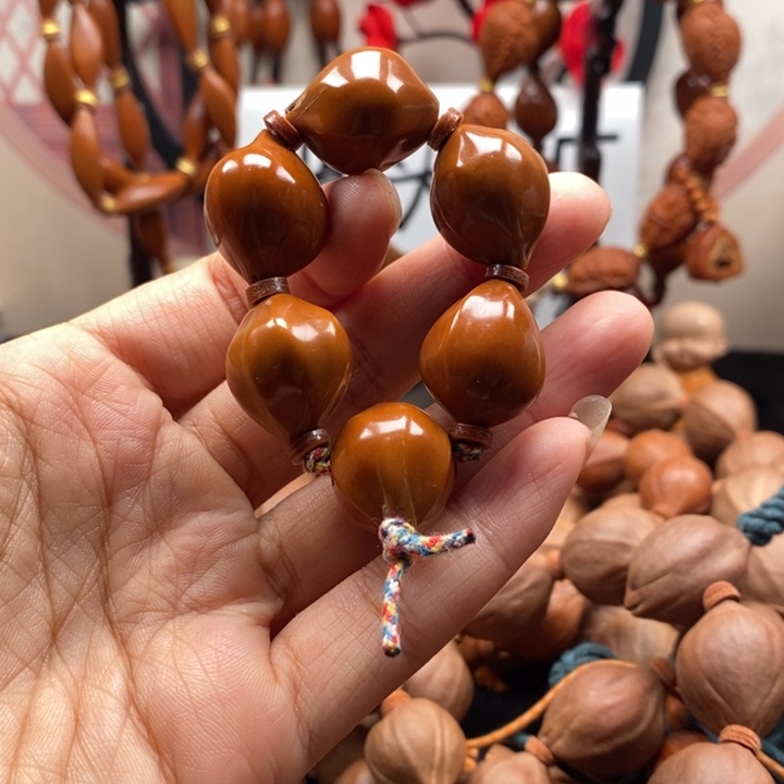 手串/手链橄榄核梅林铁/5➕三通小手捻